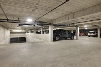 Heated underground parking